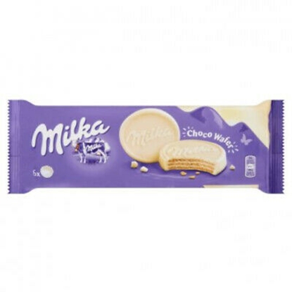 Picture of MILKA CHOCO WAFER WHITE 180GR